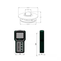 Capteur de rayonnement solaire portable XS-TBQ, pyranomètre, enregistreur de données, écran LCD, instruments de mesure et d'analyse sonores
