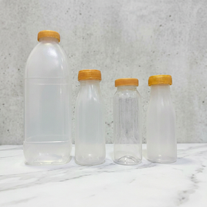 Botella de Plástico HDPE Resistente para Leche y Jugos, con Tapa Segura y Sellado, para Envasado de Bebidas Lácteas, Jugos y Líquidos - Product Image 2