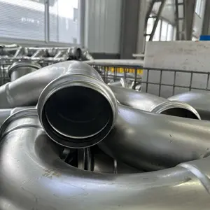 Raccordo per tubi in acciaio inossidabile a gomito a 45 gradi raccordo per tubo in acciaio inossidabile