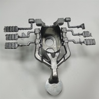 Pièces automobiles moulées sous pression personnalisées WJH, en aluminium et zinc, avec revêtement en poudre, pièces d'assemblage de voitures moulées sous pression