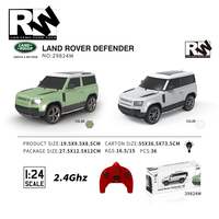 JFY RW autorisé RC véhicule jouets 1/24 échelle modèle 27MHZ 4 CH Land Rover voiture électrique jouets pour la vente en gros