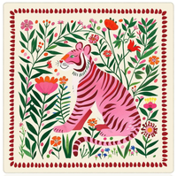 Tapis de protection de table silencieux antidérapant à motif léopard américain avec sac de transport pour tables de Mahjong, Poker, Dominos et jeux de société en famille