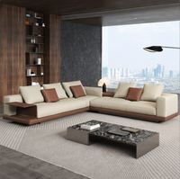 Ensemble de canapés de bureau modulaires modernes en cuir, nouveau design, pliables, pour mobilier de bureau, import bon marché, directement de l'usine OEM