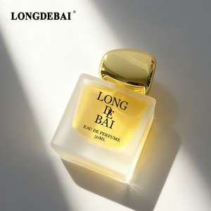 Luxury Modern Square 30ml 50ml 100ml Custom Frosted Glass Perfume <b>Bottle</b> with <b>Mist</b> Sprayer - Product Image 2
