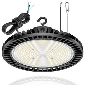 UFO High Bay <b>Light</b> for Warehouse IP65 Dimmable for <b>Motion</b> <b>Sensor</b> US Plug 5-Year Warranty - Product Image 1