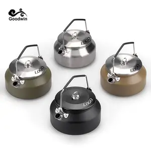 1.6L Ultralight Aluminum Tea Kettle Teapot Portable Coffee Pot For Outdoor Camping