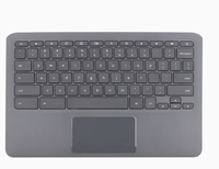 Clavier d'ordinateur portable de remplacement avec repose-poignets pour HP 11 G7 EE Chromebook, numéro de pièce : L52573-001