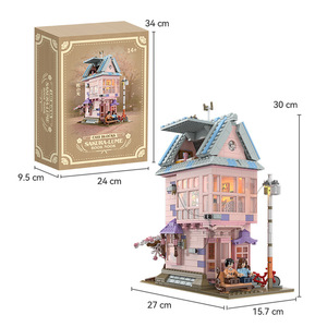 Modèle d'avion de combat tendance compatible pour enfants, blocs de construction à petites particules, jouet à assembler soi-même, commande en gros, souvenir, cadeau - Product Image 6