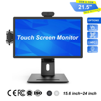 Monitor de Pantalla Táctil Interactiva de 15.6"-24" con USB Tipo-C, Compatible con Sistemas Windows y Android para PC con Windows y Android BOX