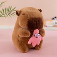 Peluche Capybara de 8 pouces pour machine à griffes, vente en gros mixte, idéale pour les cadeaux de mariage, les cadeaux d'événements et les cadeaux pour enfants