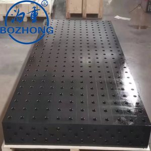2000*1000*200mm nouvelle <span class=keywords><strong>table</strong></span> de soudage en acier moulé 3D avec échelles de mesure et accessoires nitrurés pour l'utilisation de la station de soudage - Product Image 6