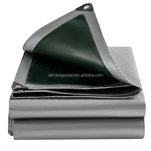 Bâche en PE renforcée haute résistance vert argenté, imperméable et antistatique, <span class=keywords><strong>pour</strong></span> couverture de toit, auvent et utilisation comme tente de voiture - Product Image 4