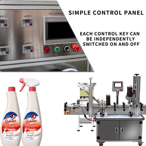 Mỹ phẩm tinh dầu khử trùng Chất Lọ làm đầy và đóng nắp cơ chế ghi nhãn chai và mã hóa dây chuyền sản xuất - Product Image 4