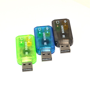 Tarjeta de sonido USB externa de 5,1 canales y 6 canales para ordenador, portátil, escritorio, con entrada de micrófono y salida de audio - Product Image 1
