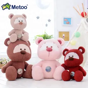 Metoo Verified Suppliers Wholesale Custom Plush Kids Bear Toy Mini Cute Kids Bears Peluche Toys Stuffed Animals Plush Toys