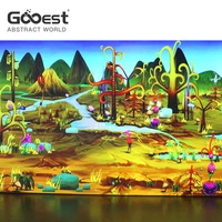 Le plus récent et premier projecteur de jeux de dessin interactif mural 3D