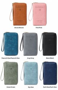Estuche de Viaje para Pasaporte con Cierre Largo y Protección RFID 2024, Almacenamiento Multifuncional de Documentos, Tecnología RFID, Bolsa Promocional Premium - Product Image 4