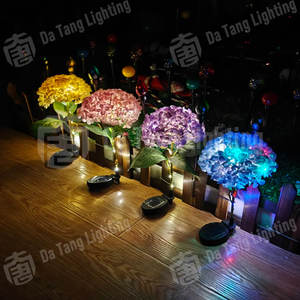 Modern Rapeseed Flower Ip65 Waterproof Led Christmas <b>Decorative</b> <b>Lamp</b> For Landscape And Community Green Spaces At Night - Product Image 6