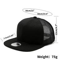 Gorra de Béisbol de 5 Paneles 100% Algodón, Bordado a Máquina, Impresión por Transferencia de Calor, Logotipo Personalizado en el Panel Frontal, Estilo Deportivo Unisex para Adultos