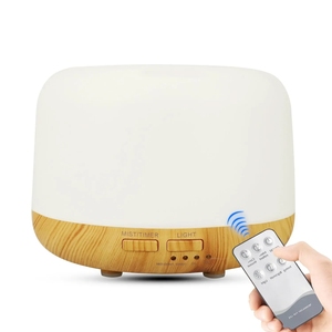 Aroma Scent Diffusor Machine Duft Holz diffusor Verpackung mit Fernbedienung - Product Image 2