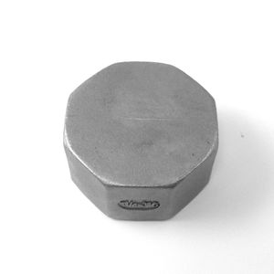 Raccord de gaz fileté à capuchon femelle en acier inoxydable AISI 316 2 ''BSP Surface lisse pour application d'eau à l'huile 12mm 50mm 14mm 30mm - Product Image 2