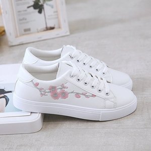 Zapatos de Moda para Mujer, Nuevos, Transpirables, Blancos, con Punta Redonda, Plataforma Gruesa de Esponja, para Otoño/Primavera/Verano/Invierno - Product Image 2
