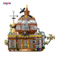 Steampunk Magic Shop 1842 PCS Blocs Jouet de Construction avec Lumières pour Enfants Fantasy Fantasy
