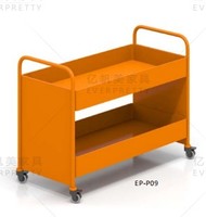 Mobilier scolaire bibliothèque couleur mobile chariot public personnalisé pour étudiant avec ISO