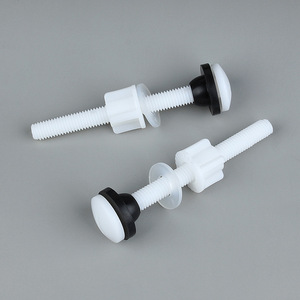 Tornillos de plástico Aogele para tanque de inodoro, par de tornillos M10 POM para accesorios de asiento de inodoro - Product Image 2