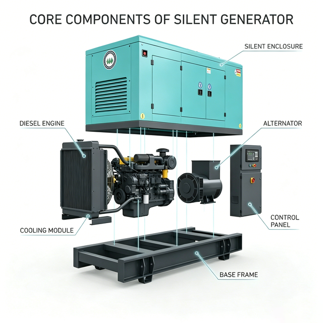 Standby Silent Generator GN-280