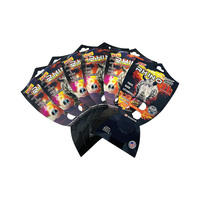 Carte fantaisie à changement de couleur, carte haute définition imperméable et résistante à l'humidité, carte commémorative de jeu et d'anime A