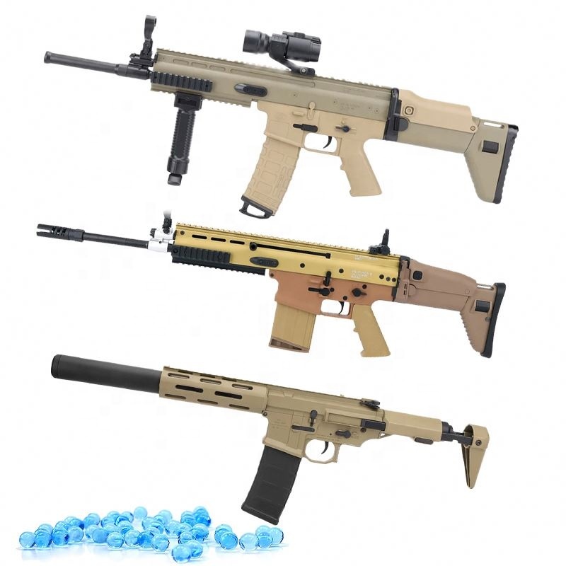 Water Splatrball Real Look this Gun Toy Rubber Soft Bullet Real Softair Gelblaster Toy Gun For Boys