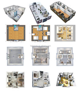 Véranda préfabriquée Sunroom Extension quatre saisons Sunrooms Maisons en verre Toit triangulaire Maison préfabriquée Triangle Maison - Product Image 5