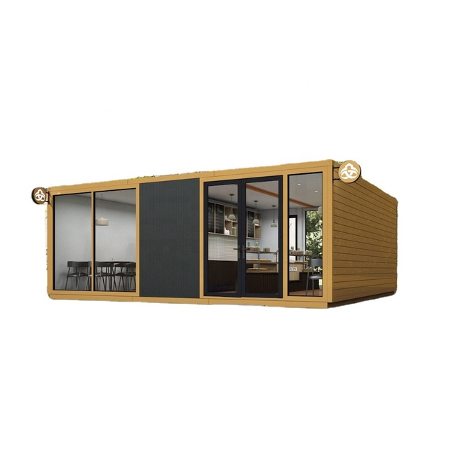 2024 ACT New Design 20ft 40ft Prefab Modular Foldable Shipping Container House Expandable Custom Container Coffee Shop
