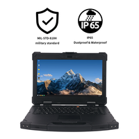 Portátil Industrial Resistente de 14 Pulgadas, Aleación de Magnesio, Intel Ultra5 125H IGPU, GPS, Huella Dactilar, OEM