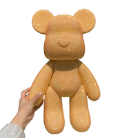 Nouveau bricolage ours en diamant en peluche ensemble avec strass bricolage diamants faits à la main 8/18/23/33/53/75/100cm ours Violent