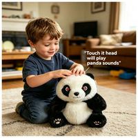 Peluche interactive certifiée CE avec yeux émotionnels LED, compatible ChatGPT, 60 langues, pour la vente en gros et en détail, idéale comme cadeau