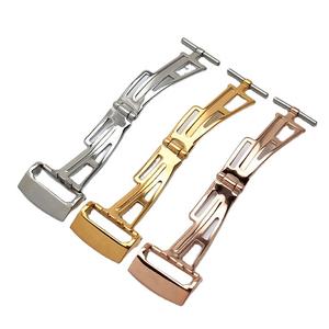 Reloj de marca de lujo Hebilla de reloj de repuesto 18mm Cierre de mariposa de despliegue para reloj <span class=keywords><strong>Audemars</strong></span> - Product Image 3