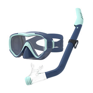 युवा बच्चों के pvc स्नॉर्कलिंग ट्यूब गियर सिलिकॉन स्विमिंग गॉगल विरोधी रिसाव विरोधी सूखा डाइविंग मास्क सेट - Product Image 3