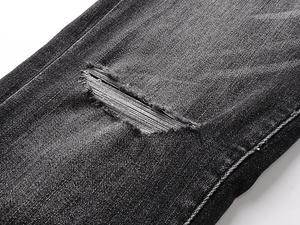 <span class=keywords><strong>Jeans</strong></span> da Uomo di Alta Qualità 2026, Nuovo Design di Marca, Blu Viola, Gamba Dritta, Lavaggio Effetto Consumato, Vendita all'Ingrosso, Taglie 28-4 - Product Image 2