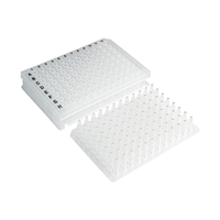 Laboratoire 0.1ml 0.2ml 96 well plaque de tube PCR non jupe/demi-jupe