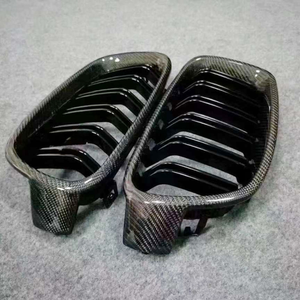 Parrilla de Fibra de Carbono Estilo M3 para F30 F35 316i <span class=keywords><strong>318i</strong></span> 320i 325i 330i con Tejido de Sarga 3k para Serie 3 2012-2019 - Product Image 3