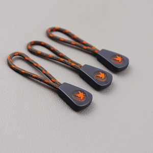 Venta al por mayor Top Seller <span class=keywords><strong>String</strong></span> Cord Colorful Custom Bag Zip Head Slider Silicona <span class=keywords><strong>Rubber</strong></span> Zipper Pull - Product Image 5