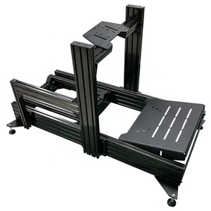 Mejor Asiento DIY para SimRacing con Perfil de Aluminio 4080 40120, Cabina de Conducción para Simulación de Carreras, Freno de Mano, Plataforma de Simulación de Carreras - Product Image 3