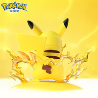 Figurines officielles Pokémon Mini : Pikachu, Gengar & Sylveon, figurine d'anime, ornement de bureau, cadeau, boîte mystère