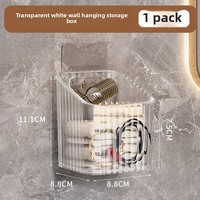 Étagère murale de rangement pour salle de bain et cuisine, pour serviettes de visage et serviettes en papier usagées, idéale pour les serviettes supplémentaires