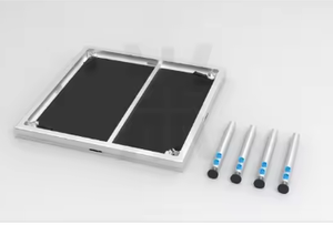 ESI Professional Portable Aluminium Quad-Leg Stage Conception modulaire antidérapante pour les écrans en treillis - Product Image 4