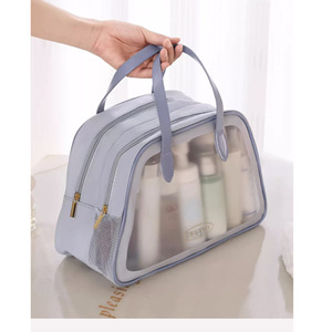 Factory-customized Wet-dry Separation Zipper <b>Wash</b> <b>Bag</b> <b>Womens</b> Portable Large-capacity Travel Swimming Waterproof Eco-friendly - Product Image 1