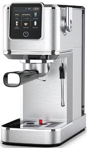 Macchina per Espresso Professionale Anbolife con Corpo in Acciaio Inox, Funzione One-Touch per <span class=keywords><strong>Latte</strong></span> e Flat White, Schermo Touch e Montalatte - Product Image 2