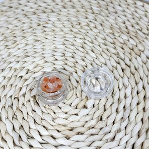 Tarro de vidrio resistente a los niños con tapa CR 2oz 3oz 4oz Envases de flores de hierbas redondos transparentes vacíos A prueba de olores a prueba de niños - Product Image 6